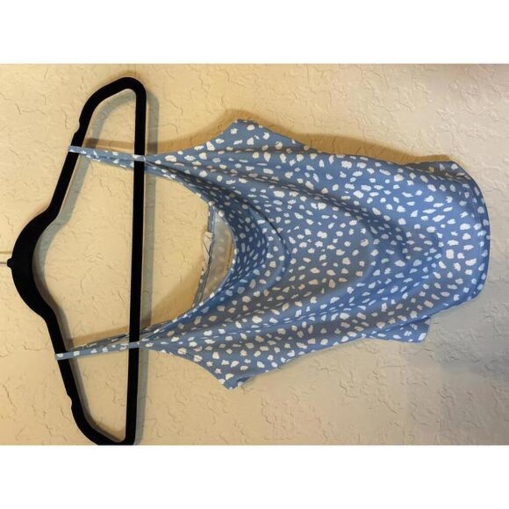 Urban Outfitters Women's Blue Spaghetti Strap Top - Size XS